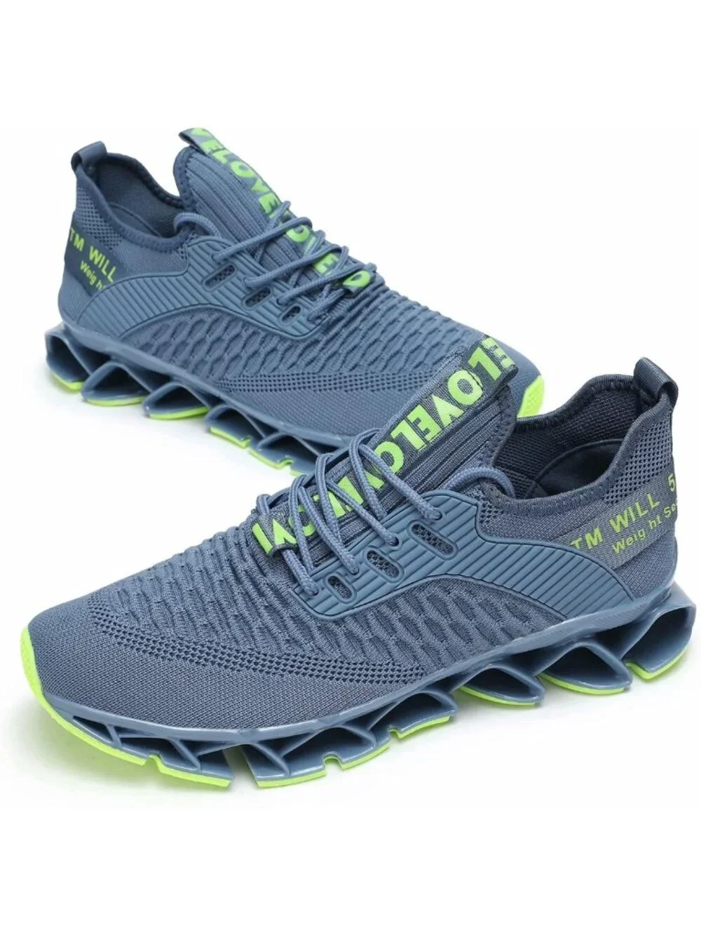 Stylish Men's Breathable Mesh Sneakers | Non-Slip Soft Sole Athletic Walking